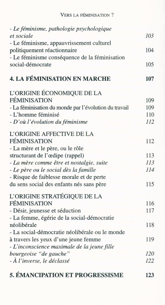 『VERS LA FÉMINISATION? : Démontage d'un complot antidémocratique』 5