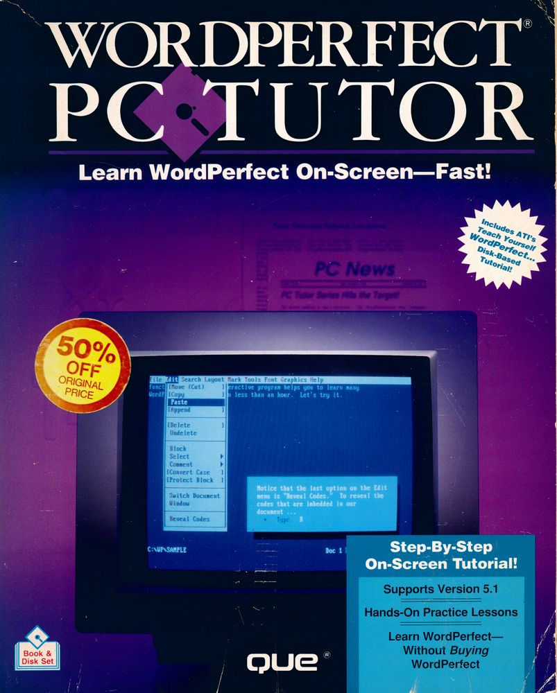 『Wordperfect PC Tutor』 1