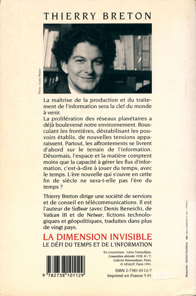 『LA DIMENSION INVISIBLE : Le défi du temps et de l'information』 4