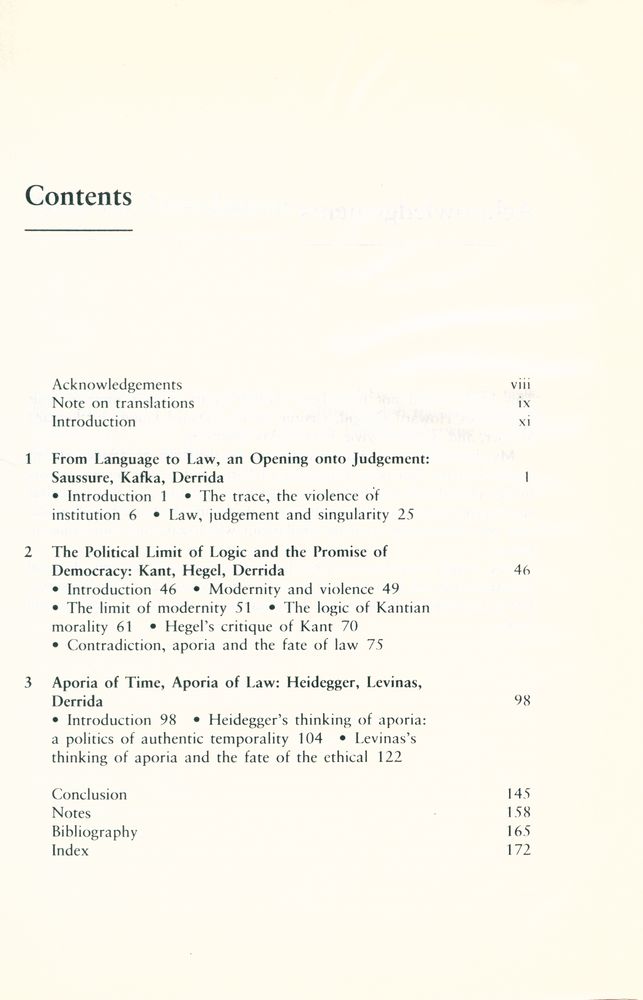 『Derrida and the Political』 2