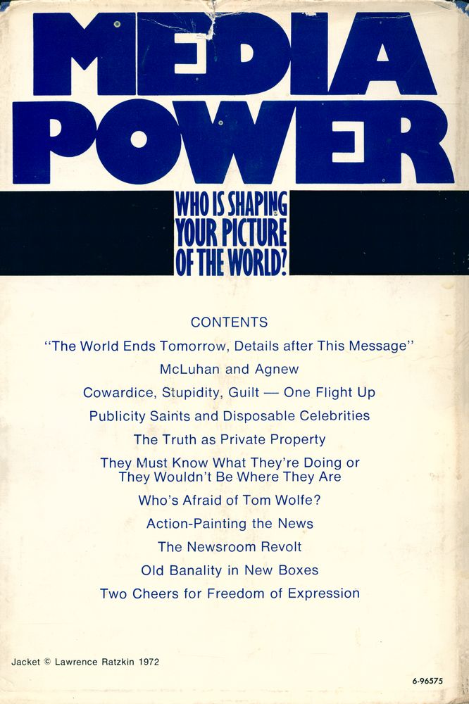 『MEDIA POWER : WHO IS SHAPING YOUR PICTURE OF THE WORLD?』 3