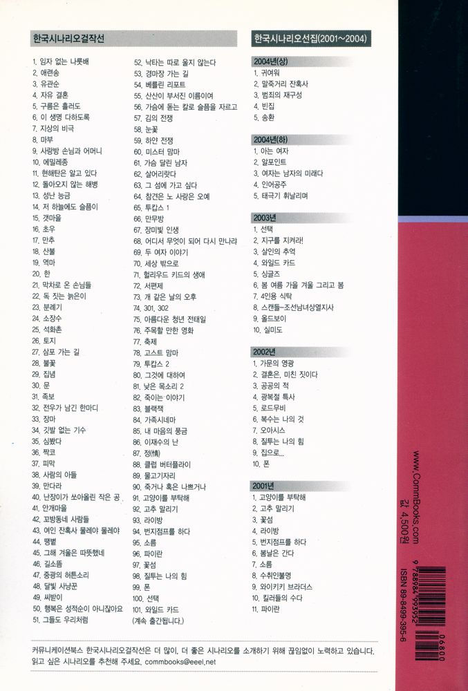 『한국시나리오걸작선 46 - 길소뜸』 3