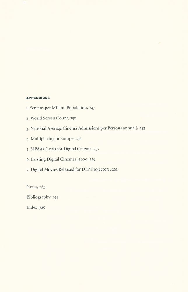 『SCREEN TRAFFIC : MOVIES, MULTIPLEXES, AND GLOBAL CULTURE』 3