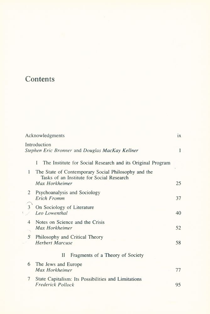 『Critical theory and society : a reader』 2