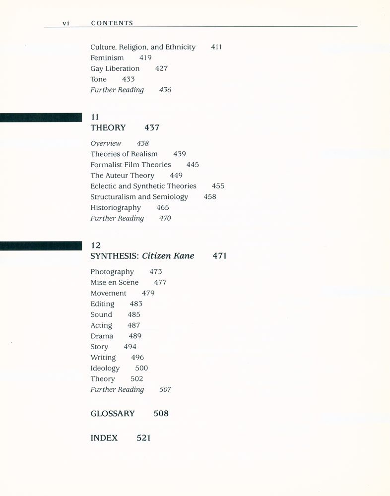 『Understanding movies』 5