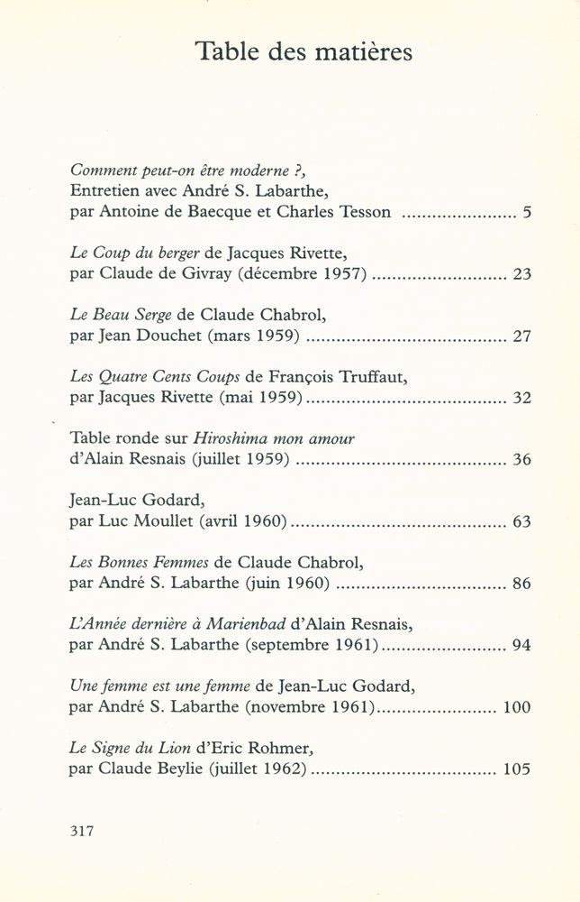 『La Nouvelle Vague』 2