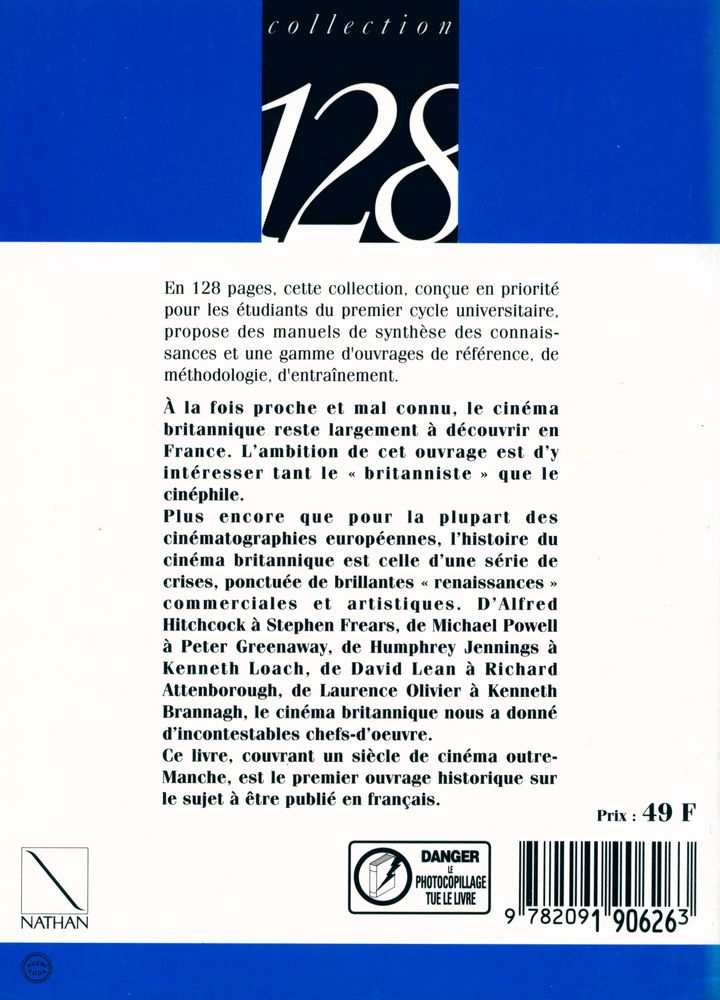 『HISTOIRE DU CINÉMA BRITANNIQUE』 4