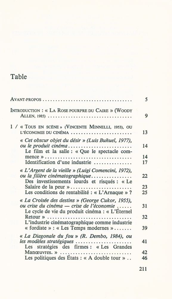 『Le Drôle De Drame Du Cinéma Mondial : Une industrie culturelle menacée』 2