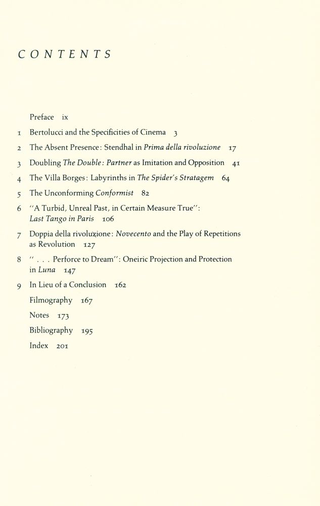 『Bertolucci's dream loom : A Psychoanalytic Study of Cinema』 2