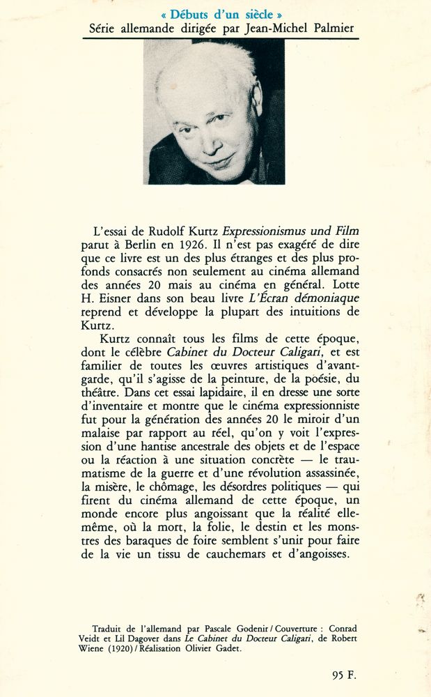 『Expressionnisme et cinéma』 3