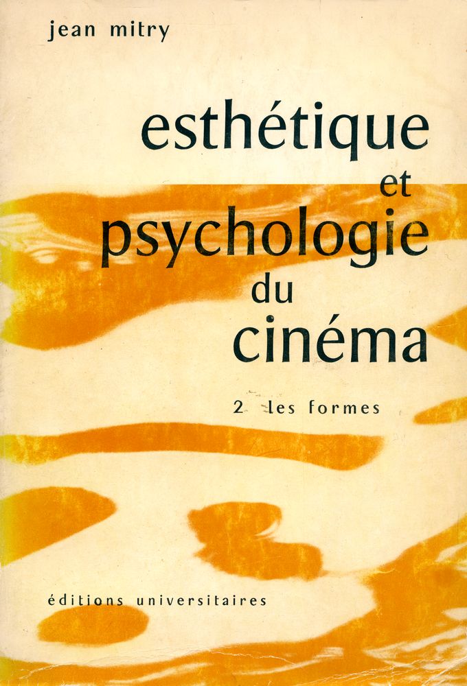 『Esthétique et psychologie du cinéma』 1