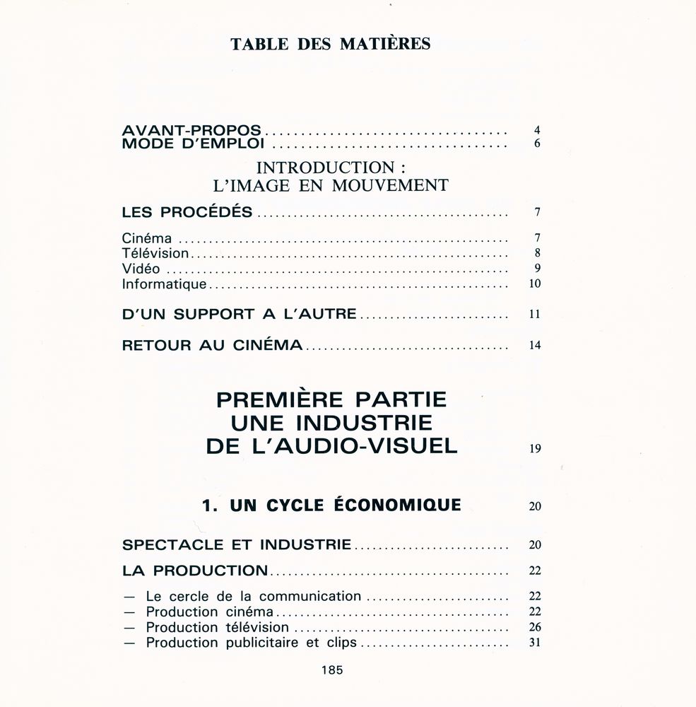『Pour lire LE CINÉMA et les nouvelles images』 2