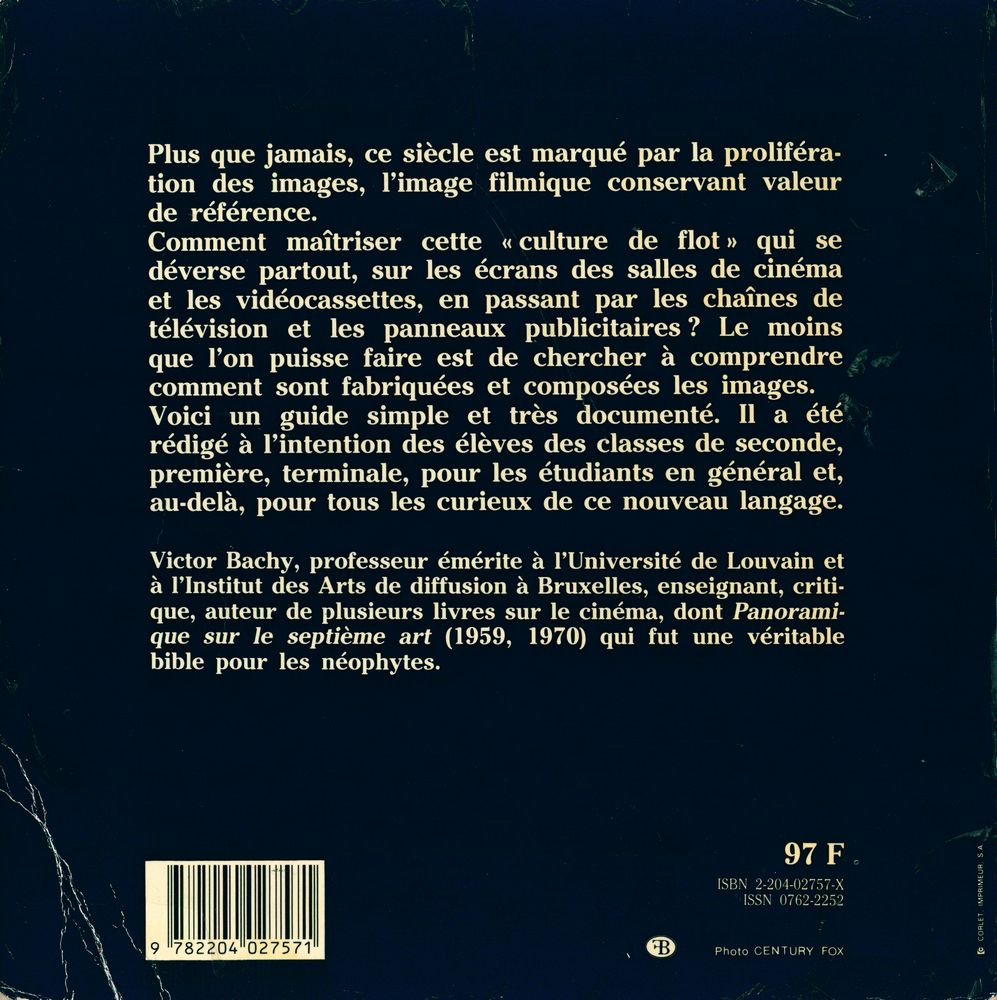 『Pour lire LE CINÉMA et les nouvelles images』 7