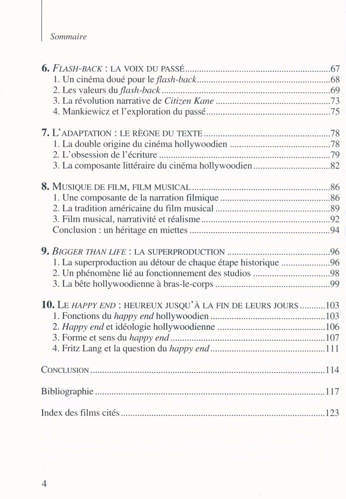 『LE FILM HOLLYWOODIEN CLASSIQUE』 3