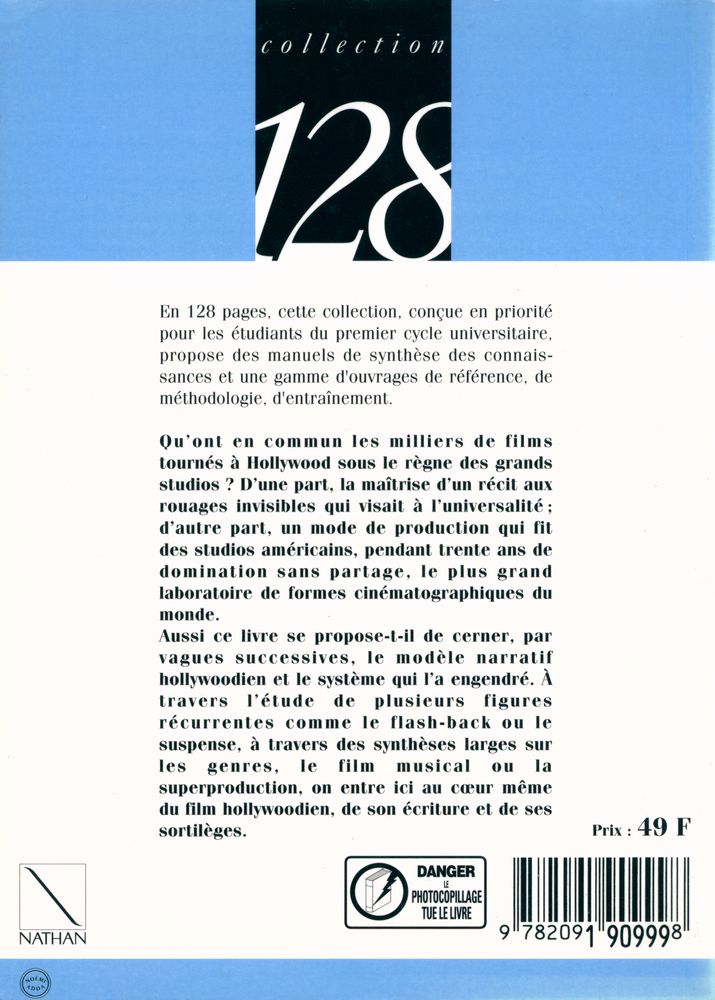 『LE FILM HOLLYWOODIEN CLASSIQUE』 4