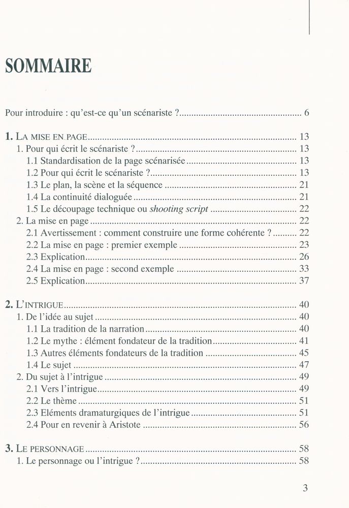 『APPROCHE DU SCÉNARIO』 2