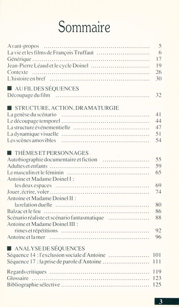 『LES 400 COUPS : FRANÇOIS TRUFFAUT』 2