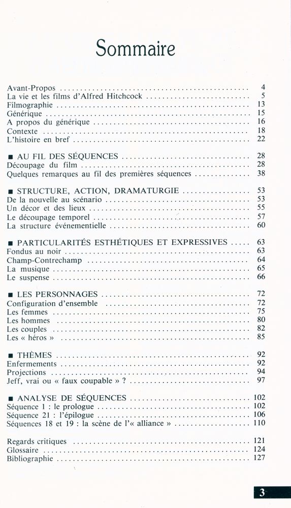 『Fenêtre sur cour Rear Window : ALFRED HITCHCOCK』 2