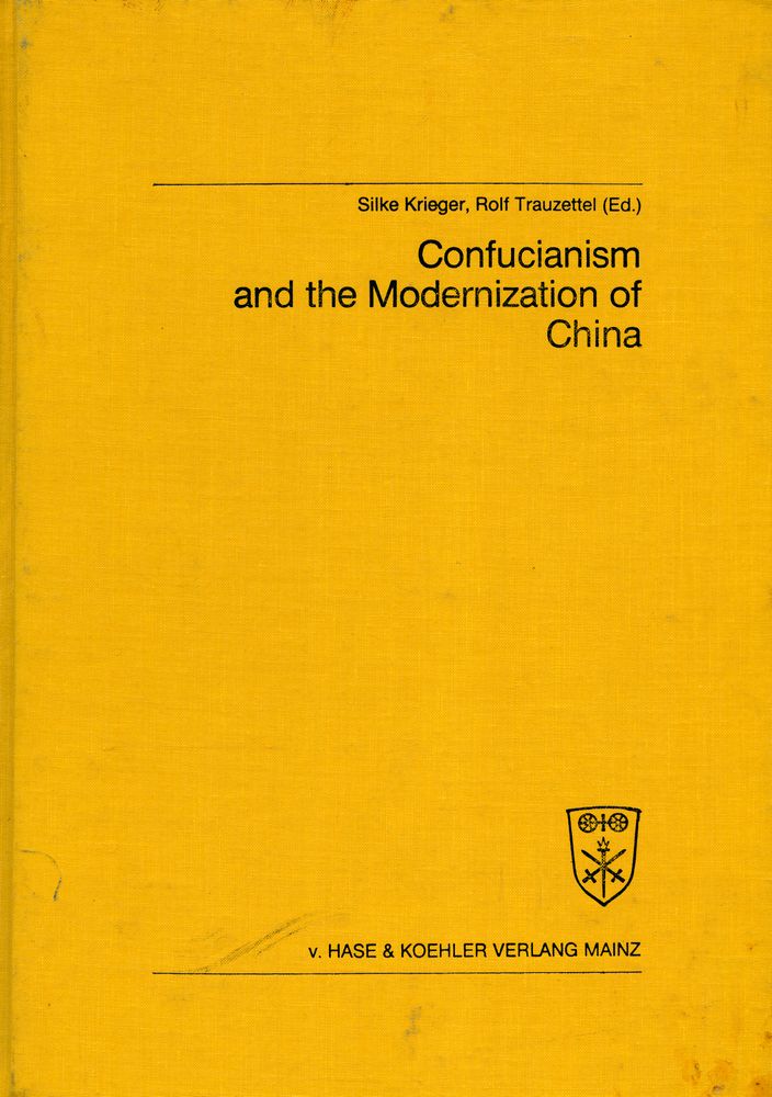 『Confucianism and the Modernization of China』 1