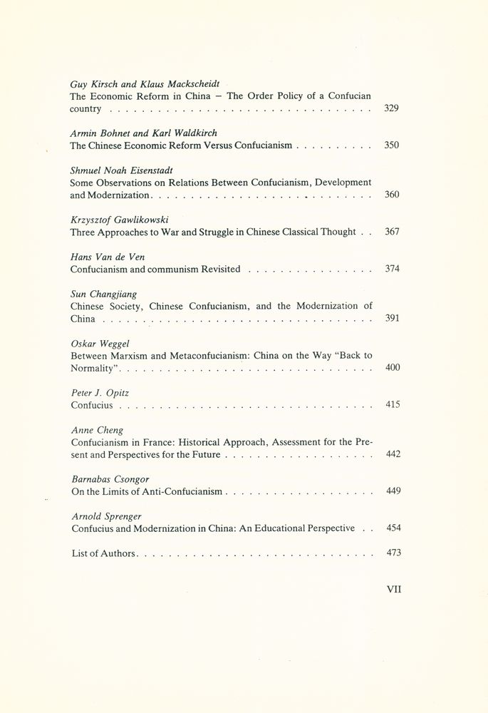 『Confucianism and the Modernization of China』 4