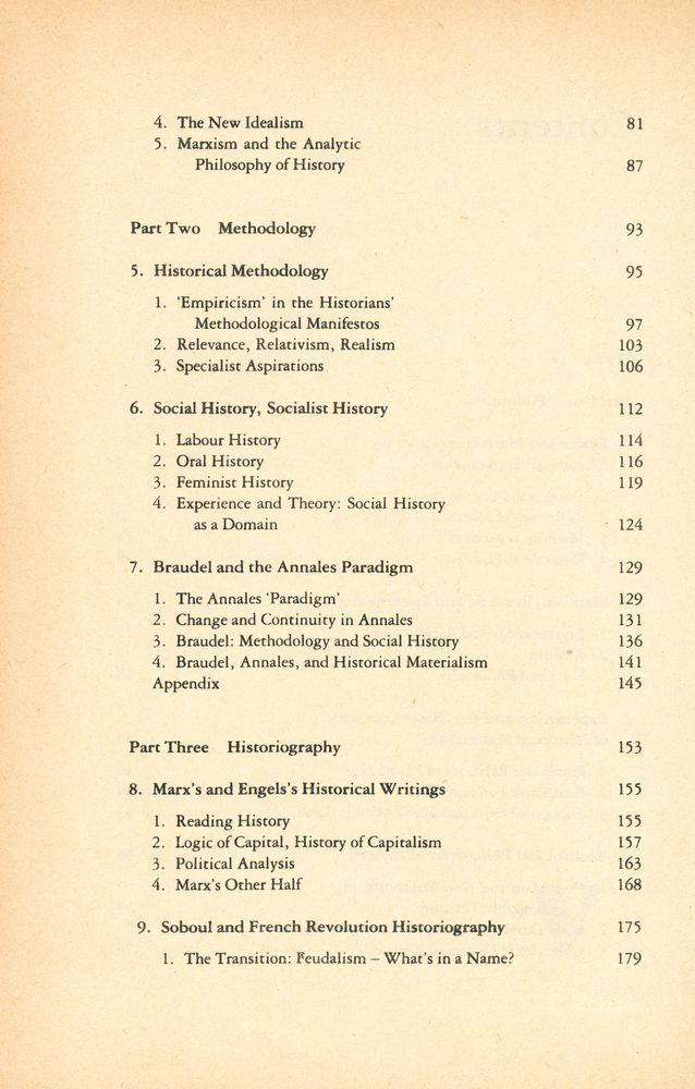 『Marxism and the methodologies of history』 3