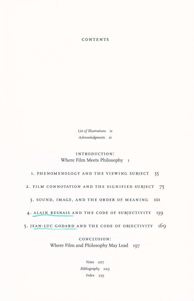 『Where film meets philosophy : Godard, Resnais, and experiments In cinematic thinking』 2