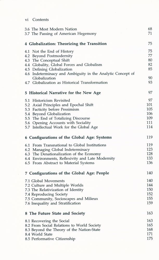 『The Global Age : State And Society Beyond Modernity』 3
