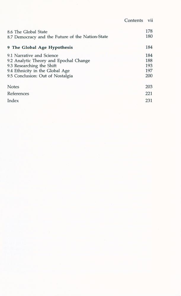 『The Global Age : State And Society Beyond Modernity』 4
