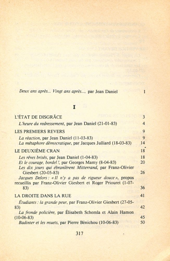 『LE NOUVEL OBSERVATEUR 1983』 2