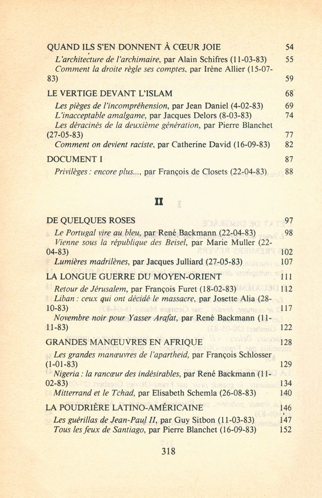『LE NOUVEL OBSERVATEUR 1983』 3