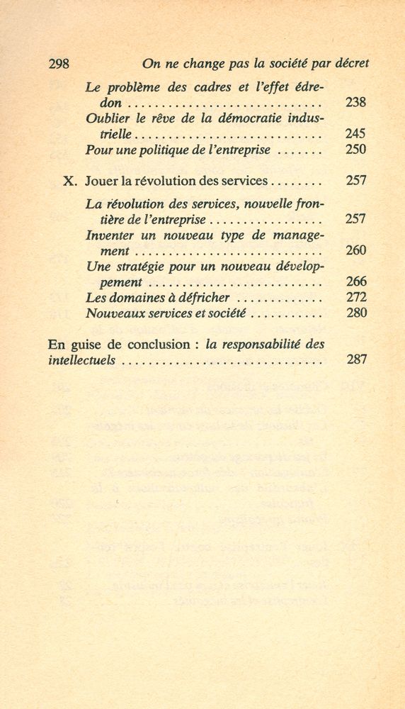 『ON NE CHANGE PAS LA SOCIÉTÉ PAR DÉCRET』 5