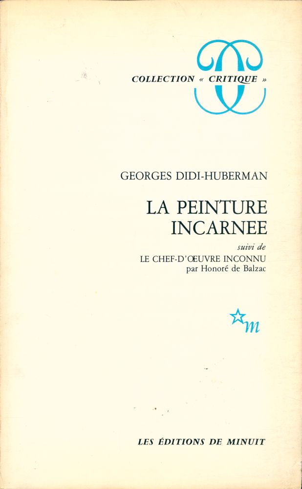 『LA PEINTURE INCARNEE suivi de Le Chef - d’œuvre inconnu par d’Honoré de Balzac』 1