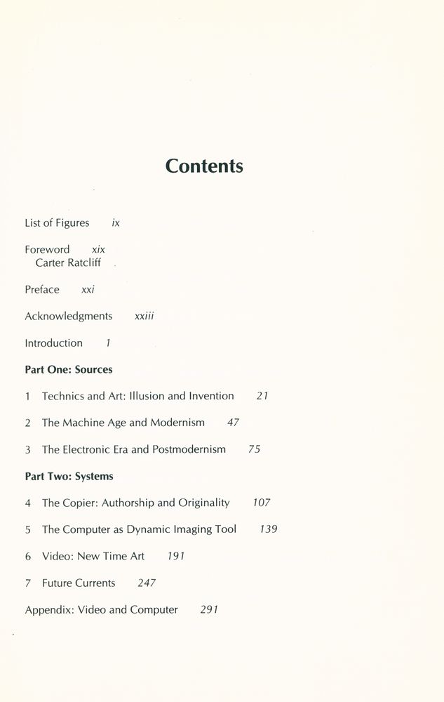 『Postmodern currents : art and artists in the age of electronic media』 2