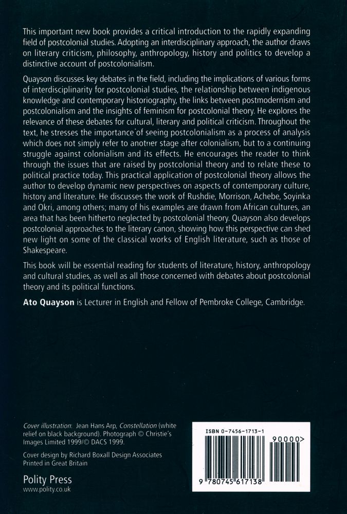 『POSTCOLONIALISM : Theory, Practice or Process?』 3