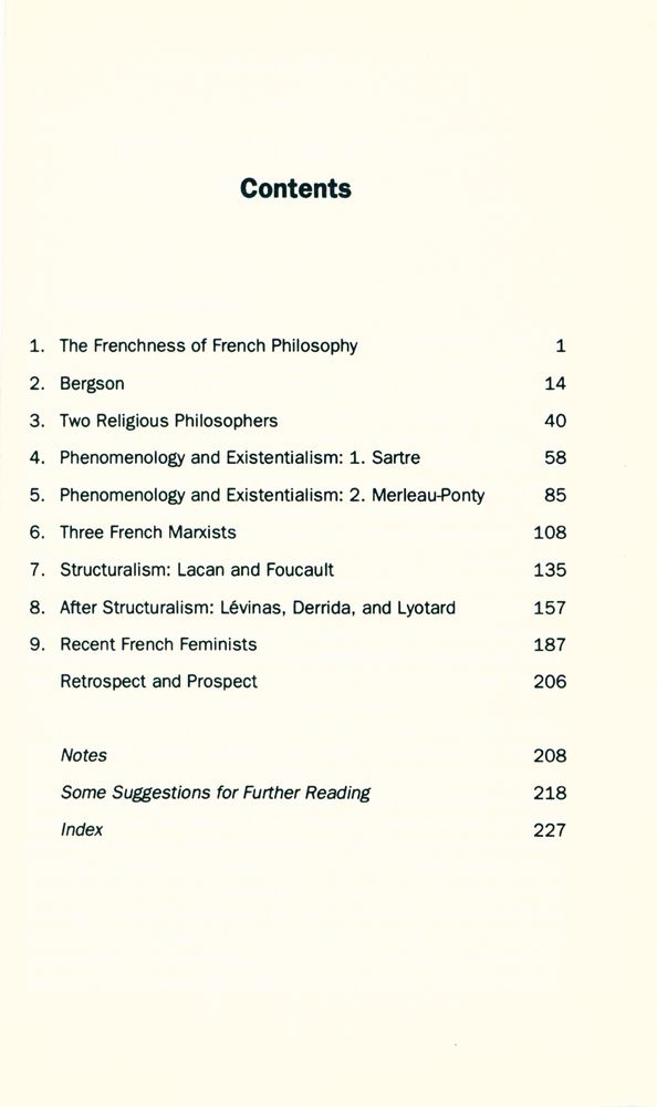 『Twentieth - Century French Philosophy』 2