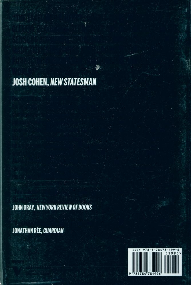 『Absolute recoil : towards a new foundation of dialectical materialism』 4