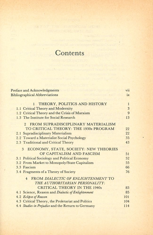 『Critical theory, Marxism and modernity』 2