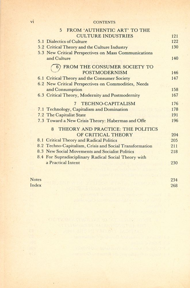 『Critical theory, Marxism and modernity』 3