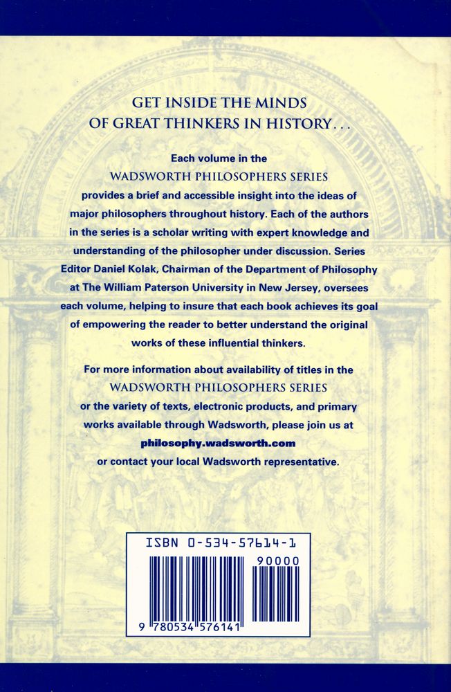 『WADSWORTH PHILOSOPHERS SERIES - ON FOUCAULT』 3