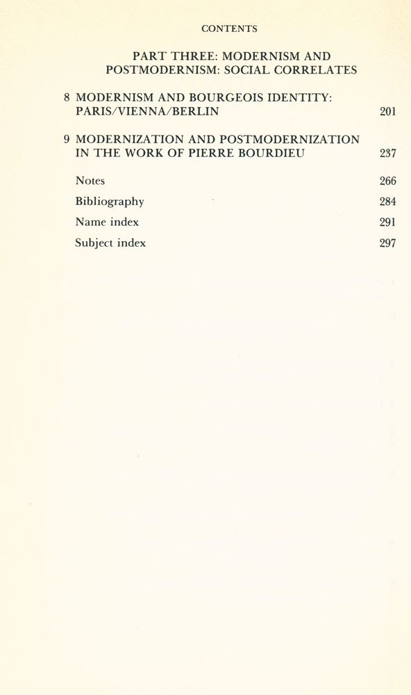 『The sociology of postmodernism』 3