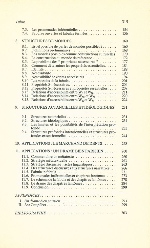 『LECTOR IN FABULA ou la Coopération interprétative dans les textes narratifs』 3