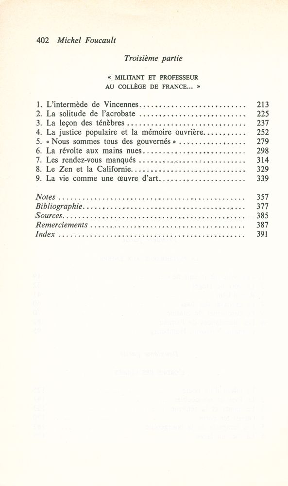 『MICHEL FOUCAULT』 3