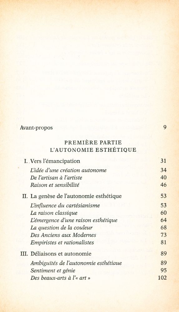 『Qu'est - ce que l'esthétique?』 2