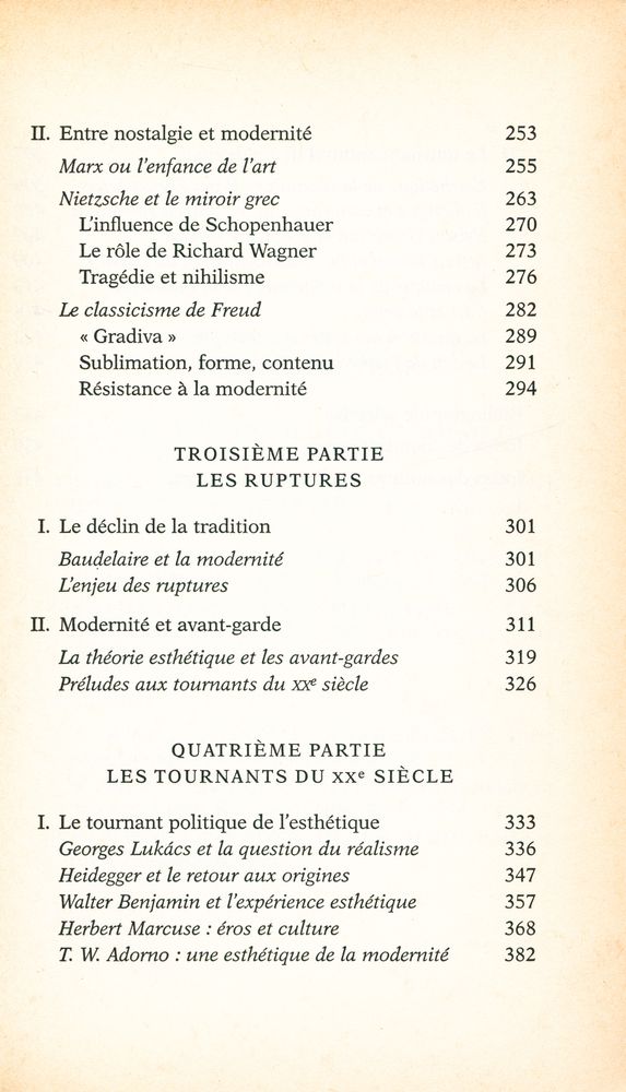 『Qu'est - ce que l'esthétique?』 4