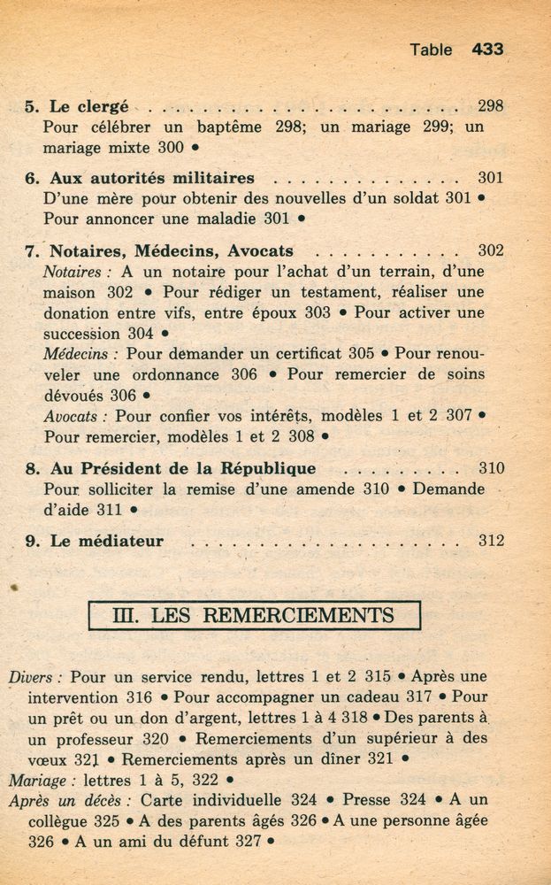 『La Correspondance pratique』