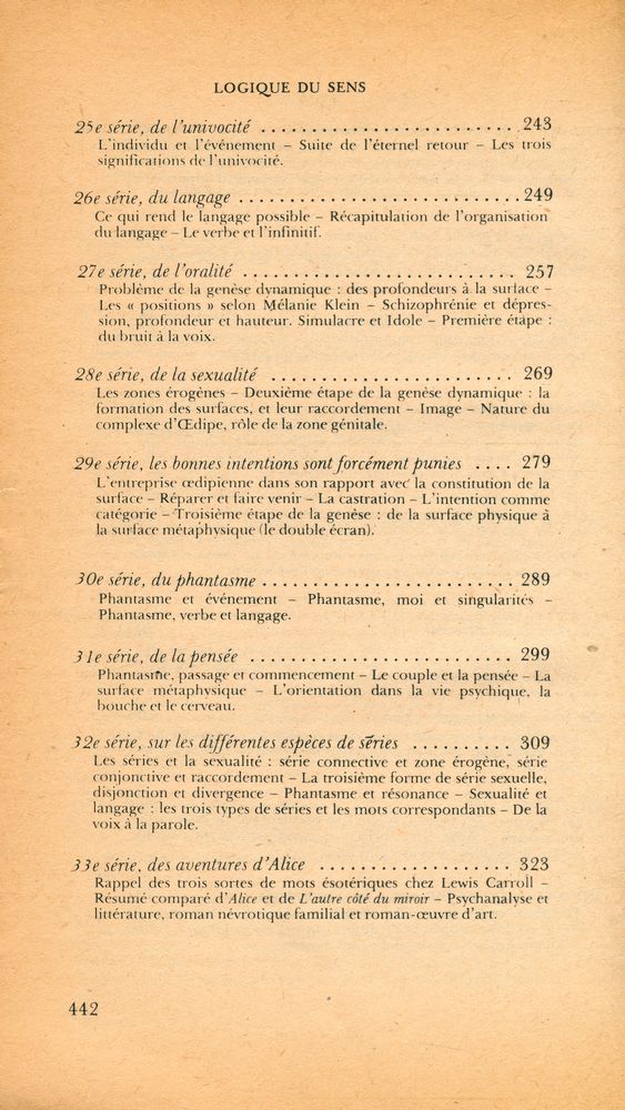『LOGIQUE DU SENS』 5