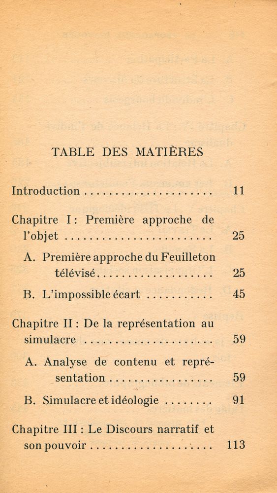 『LA PROPAGANDE INAVOUÉE : APPROCHE CRITIQUE DU FEUILLETON TÉLÉVISÉ』 2