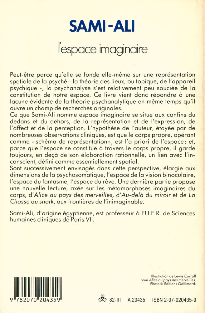 『l'espace imaginaire』 3