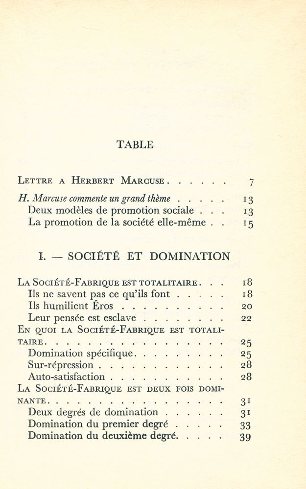 『interroge Herbert MARCUSE… qui répond』 2