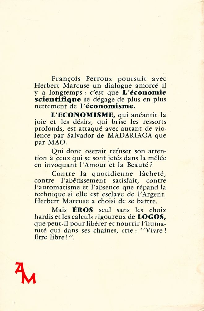 『interroge Herbert MARCUSE… qui répond』 5